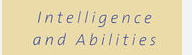 Chapter 1: Intelligence and Ability